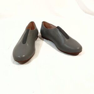 Venettini Shoes Girls Loafers New Grey Color Flats Slip On